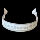 Kitchenaid Artisan Ksm150 Stand Mixer Trim Band Nameplate White Silver Oem Part