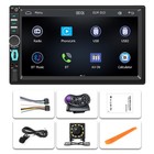 Double 2din 7  Touch Screen Stereo Bluetooth Radio Car Apple android Carplay Gps