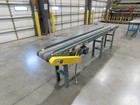 Hytrol 12 x 10  11  Slider Bed Conveyor 8 belt 460v 3ph End Drive 28fpm