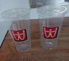 Wcdonalds Anime Collaboration  2x Med  Cups And Lids Mcdonald s Limited Edition