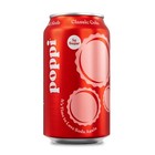 Poppi Classic Cola  Prebiotic Soda Beverage  12 Fl Oz  12 Pack  Sparkling Soda