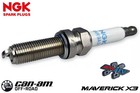 Ngk Iridium Spark Plugs Set Of 3 - Lmar9ai-8d For Can-am Maverick X3 All Models 