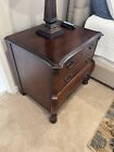 Ralph Lauren Italian Mahogany Bombay Form Bedside Chest One Only 