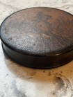 Antique French Snuff Box Papier -mache Lacquered Tobacco Box Late 18thc Rare