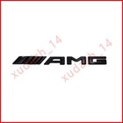 Gloss Black Mercedes C190 Coupe Emblem Badge Gt R Amg V8 Biturbo Rear Star Set