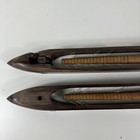 Vintage 2 Draper Trumold Weaving Loom Boat Shuttle With Bobbin Metal Wood 16   