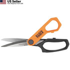 Klein Tools B2109 Heavy Duty Scissors  Multipurpose Utility 9-inch  Orange