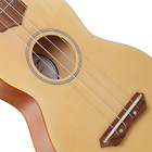 Ashthorpe 21 Inch Soprano Ukulele Two Tone Beginner Kit W Gig Bag Picks Cloth