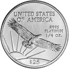 American Platinum Eagle  1 4 Oz   25 - Bu - Random Date