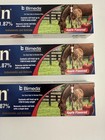 3 Pack Paste Horse Dewormer Apple Flavor  Exp Date 09-2027