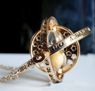 Harry Potter Time Turner Necklace Hermione Hourglass Pendant Gift Halloween Us