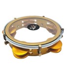 Zaza Percussion -  horizon  Gold Metal Tunable Riq Tambourine