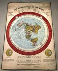 Gleason s New Standard Map Of The World     Gicl  e Print     Flat Earth