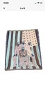 Vintage The Beatles Usa Flag Afghan Tapestry Woven Throw Blanket 55x65   