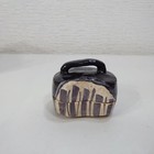 Black Oribe Hajiki Kogo With Box Tea Ceremony