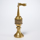 Vtg Jewish Judaica Brass Filigree Havdalah Besamim Spice Box Bottle Opener Lot