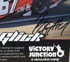 Kylie Glick Signed Autographed 5 X 8 Hero Card - Auto Racing