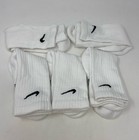 Nike Kids  Performance Cushioned Crew Training Socks 6 Pair  Girls   Boys  M