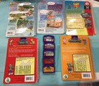 Leap Frog Leap Pad Cartridges And Books Lot Of  5 Reading  math vowels etc