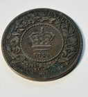 1864 Nova Scotia 1 Cent - 161 Years Old