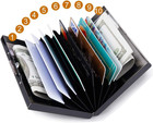 Rfid Blocking Metal Card Holder Slim Wallet Men Women Credit Business Case Steel