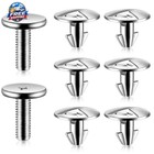 8pcs Lower Engine Cover Splash Shield Clips Skid Plate Screws For Honda Civic   