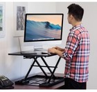 Mount-it  Height Adjustable X-lift Standing Desk Converter 32  X 22 