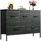 5 Tier Drawers Dresser Fabric Chest Of Drawers Bedroom Organizer Storage Cabinet