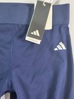 Nwt Adidas Small Women s Tight Fit High Rise Poly Spandex Leggings Navy