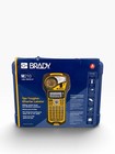 Brady M210 Portable Handheld Label Maker Printer Kit Case   Rechargeable Battery