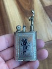 Vintage 1920s Evans Lift Arm Pocket Lighter  usa  Working Condition 
