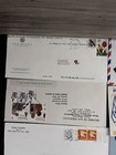 Vintage Cover Lot Worldwide Airmail Fdc Honduras Usa Europe 1970s 80s