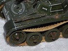 Vintage 1950 s Gama German Us Zone Wind Up Tin Toy Military Tracks Tank
