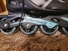 Women Rollerblade Zetrablade Elite W Inline Skates Black powder Blue  Size 6