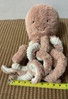 Jellycat London Large Odell Octopus Stuffed Plush Animal Pink Blush
