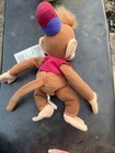 Disney World Aladdin Abu Bean Bag Plush New With Tags Vintage