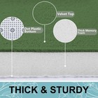 Smiry Memory Foam Bath Mat 36x24 Extra Soft Absorbent Non-slip Bathroom Rug