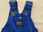 Vintage 90s Oshkosh B   gosh Vestbak Blue Corduroy Overalls 2t Made Usa Toddler