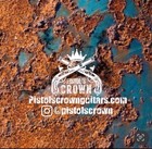 Turquoise Pistols Crown Barncaster Strat Guitar Bodyonly Partcaster Usa Made