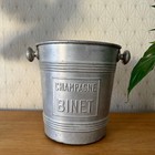 Vintage French Champagne Ice Bucket Cooler Made France Binet 0708244
