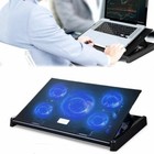 Laptop Cooling Pad For 11-17  Inch Laptop Dual Usb Fan Cooler Stand 5 Quiet Fans