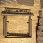 Marx Vintage Fort Apache Play Set Plastic Figures   Fort Pieces