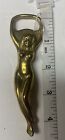 Brass    lot Of 2  Lady Bottle Opener Vtg