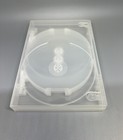 2 Top Quality 25mm 10-disc Dvd Case  Super Clear  Clip  Viva2510clr