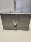 Vintage 1950 s 8 Mm Film Case And 7 Metal Reels With Cans