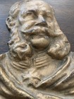 Antique Metal Plaque Kaiser Wilhelm I    Highly Detailed