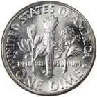 1960 D Roosevelt Silver Dime Uncirculated Mint State 10c Coin