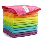  Microfiber Cleaning Cloth Microfiber Towels For Cars  Pack Of 12 Multicolor
