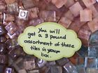 3 Pound Lot Assorted Glass Tiles Mosaic Arts N Craft