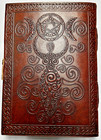 Handcrafted Genuine Leather Bound Journal Tree Of Life Matt Paper 110 Page